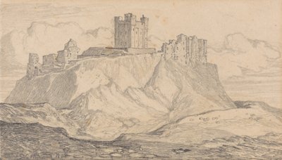 Bamborough Castle, Northumberland by John Sell Cotman
